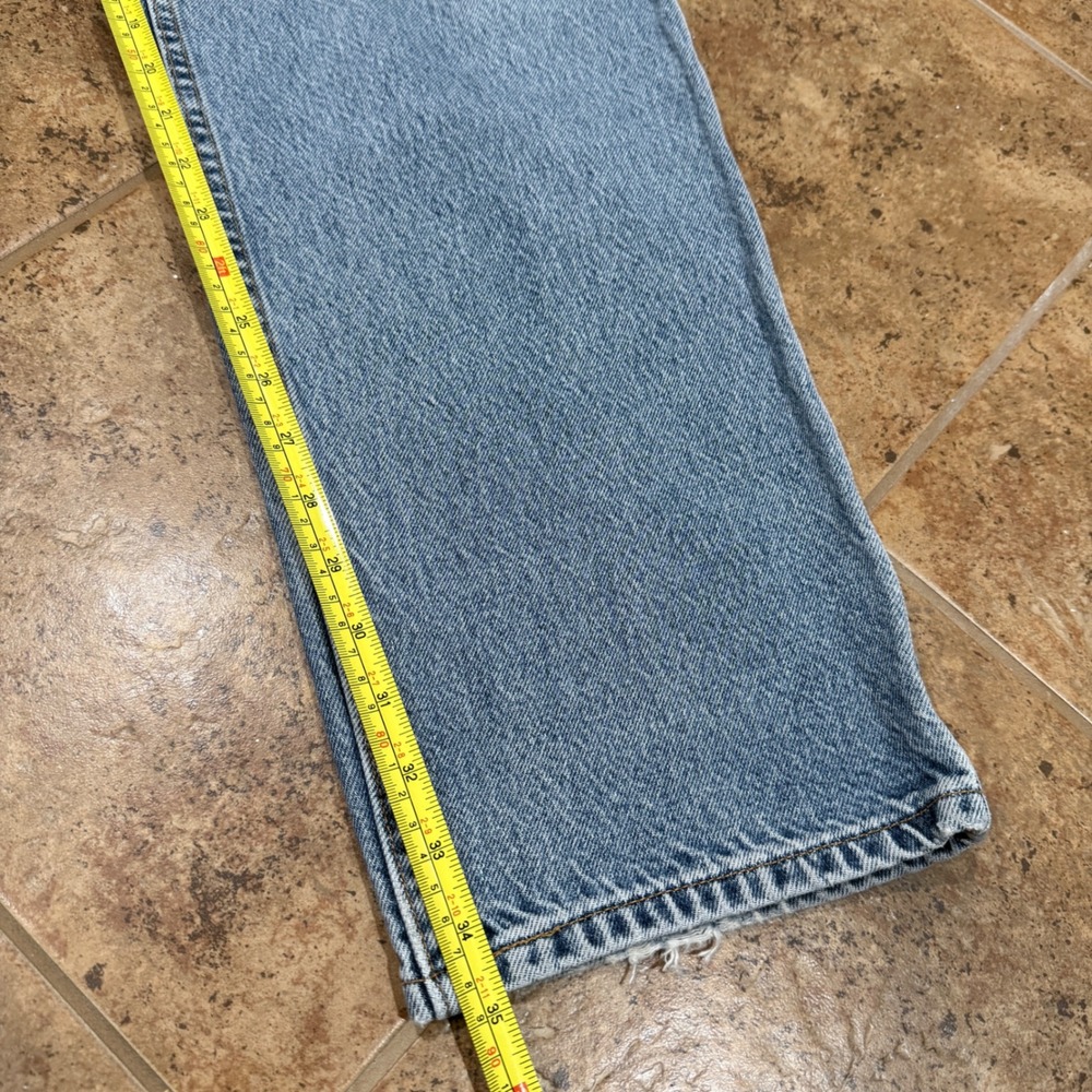 VTG 90s Levi's 545 Mens Jeans W40 L36 Light Wash Straight Leg Denim Pants Casual - Picture 7 of 13